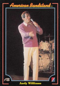 1993 Collect-A-Card American Bandstand #17 Andy Williams Front