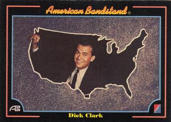 1993 Collect-A-Card American Bandstand #1 Dick Clark Front