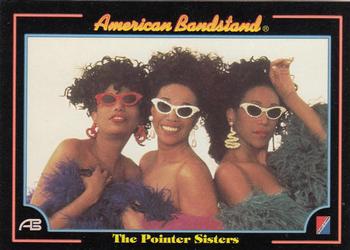 1993 Collect-A-Card American Bandstand #40 The Pointer Sisters Front