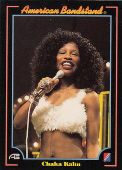 1993 Collect-A-Card American Bandstand #87 Chaka Khan Front