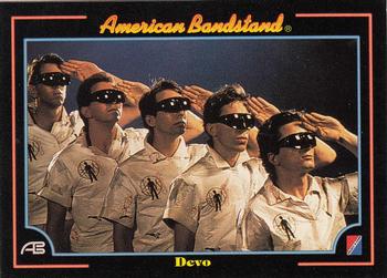 1993 Collect-A-Card American Bandstand #98 Devo Front