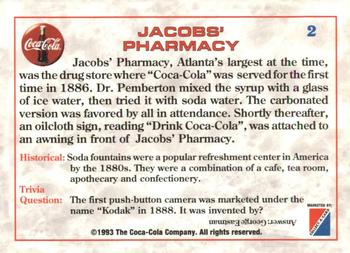 1993 Coca-Cola Series 1 Collector Card #3 Frank M. Robinson 1886