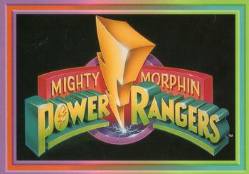1994 Collect-A-Card Mighty Morphin Power Rangers (Walmart) #1 Mighty Morphin Power Rangers Front