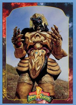 1994 Collect-A-Card Mighty Morphin Power Rangers (Walmart) #79 Goldar Front