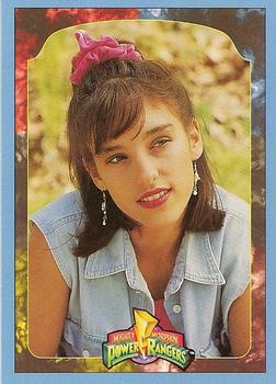 1994 Collect-A-Card Mighty Morphin Power Rangers (Walmart) #83 Kimberly Front