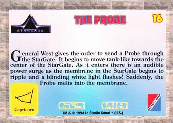 1994 Collect-A-Card Stargate #16 The Probe Back