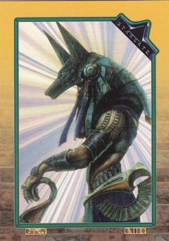 1994 Collect-A-Card Stargate #2 Anubis Front