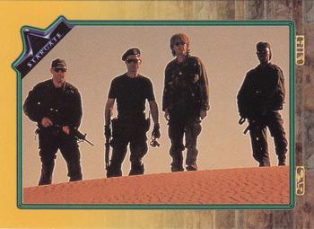 1994 Collect-A-Card Stargate #28 Ten Thousand People Front