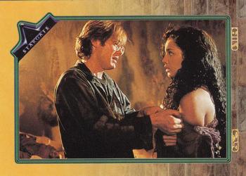 1994 Collect-A-Card Stargate #51 Daniel and Sha'uri Front