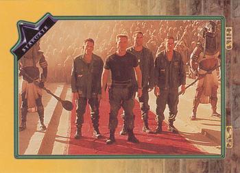 1994 Collect-A-Card Stargate #66 Entrance Platform Front