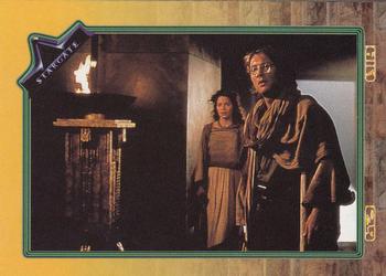 1994 Collect-A-Card Stargate #84 Urgent Plea Front