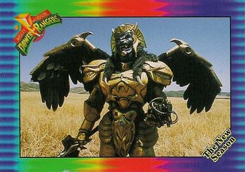 1995 Collect-A-Card Power Rangers The New Season Wal-Mart #2 Winged Warrior Front