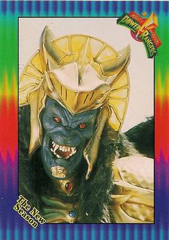 1995 Collect-A-Card Power Rangers The New Season Wal-Mart #15 Goldar Front