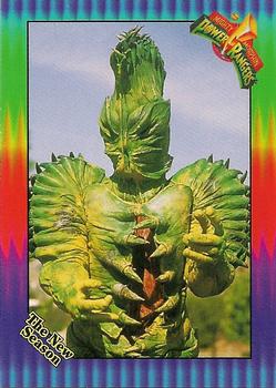 1995 Collect-A-Card Power Rangers The New Season Wal-Mart #47 The Invenusable Fly Trap Front