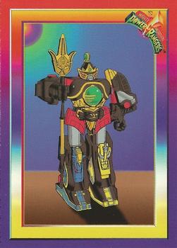 1995 Collect-A-Card Power Rangers Kmart #12 The Thunder Megazord Front