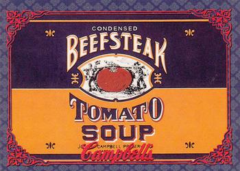 1995 Collect-A-Card Campbell’s Soup Collection #25 1897 Soup Label Front