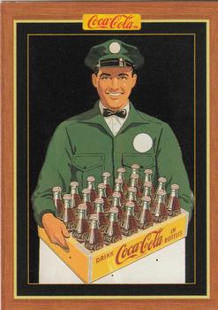 1995 Collect-A-Card Coca-Cola Collection Series 4 #306 Carton delivery, 1950s Front