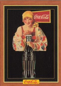 1995 Collect-A-Card Coca-Cola Collection Series 4 #320 Big bottle, cutout 1928 Front