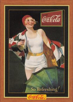 1995 Collect-A-Card Coca-Cola Collection Series 4 #349 So Refreshing!, 1930 Front