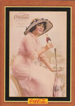 1995 Collect-A-Card Coca-Cola Collection Series 4 #351 Calendar art, 1915 Front