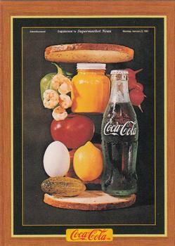 1995 Collect-A-Card Coca-Cola Collection Series 4 #373 Grocer sandwich, 1961 Front