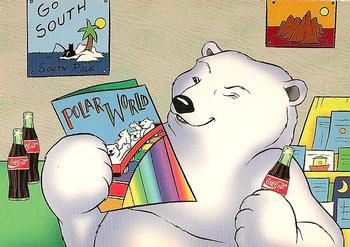 1996 Collect-A-Card Coca-Cola Polar Bears #2 Perfect Choice Front