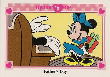 1991 Impel Minnie 'N Me #17 Father's Day Front