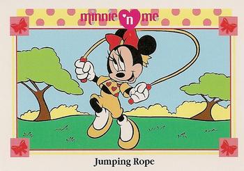 1991 Impel Minnie 'N Me #34 Jumping Rope Front