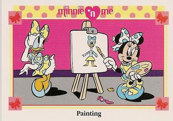 1991 Impel Minnie 'N Me #44 Painting Front