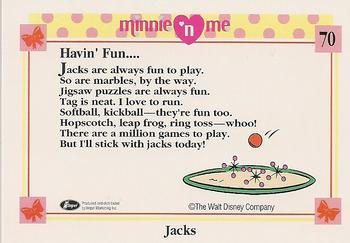 1991 Impel Minnie 'N Me #70 Jacks Back