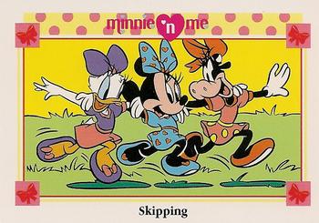 1991 Impel Minnie 'N Me #79 Skipping Front