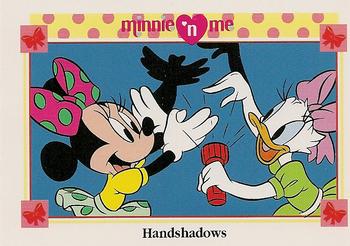 1991 Impel Minnie 'N Me #84 Handshadows Front