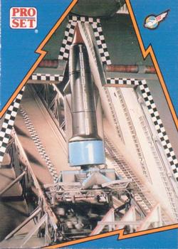 1992 Pro Set Thunderbirds Are Go #12 Thunderbird 1 Hangar Front