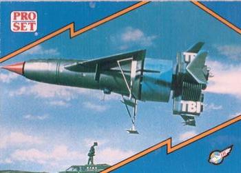 1992 Pro Set Thunderbirds Are Go #16 Thunderbird 1 at Danger Zone Front