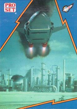 1992 Pro Set Thunderbirds Are Go #27 Thunderbird 2 Power in Action Front