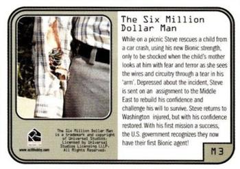 2004 Rittenhouse The Complete Six Million Dollar Man Seasons 1 & 2 - Movies #M3 The Six Million Dollar Man Back