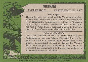 1988 Dart Vietnam Facts #5 War Begins! Back