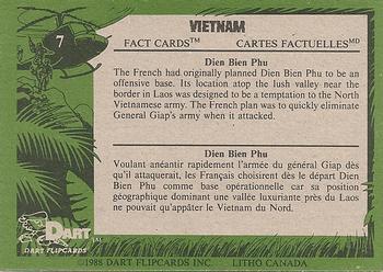 1988 Dart Vietnam Facts #7 Dien Bien Phu Back