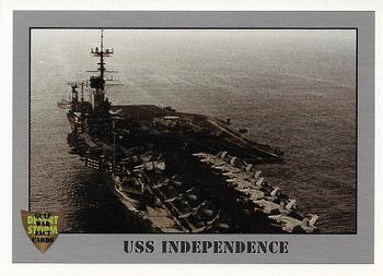 1991 Dart Gulf War Facts #9 USS Independence Front
