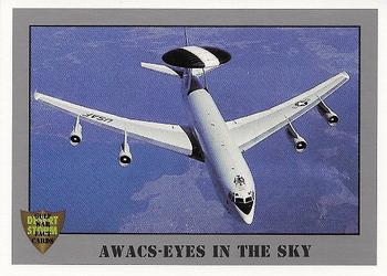 1991 Dart Gulf War Facts #31 AWACS-Eyes in the Sky Front