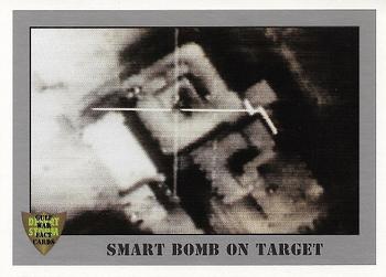 1991 Dart Gulf War Facts #44 Smart Bomb on Target Front