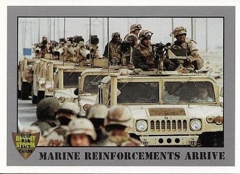 1991 Dart Gulf War Facts #57 Marine Reinforcements Arrive Front