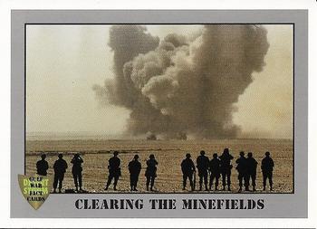 1991 Dart Gulf War Facts #65 Clearing the Minefields Front