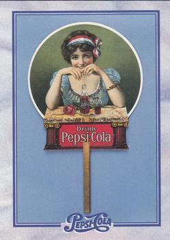 1995 Dart Pepsi-Cola Collector's Series 2 #105 Hand Fan - 1910 Front