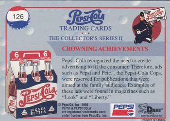 1995 Dart Pepsi-Cola Collector's Series 2 #126 Crowning Achievements Back