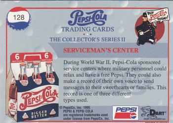 1995 Dart Pepsi-Cola Collector's Series 2 #128 Serviceman's Center Back