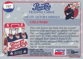 1995 Dart Pepsi-Cola Collector's Series 2 #197 Cola Wars Back