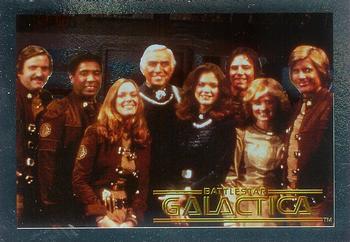 1996 Dart Battlestar Galactica #3 A Cast of Friends Front
