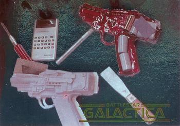 1996 Dart Battlestar Galactica #5 Creating Weapons Front