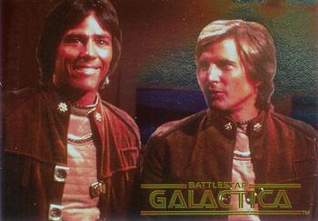 1996 Dart Battlestar Galactica #25 The Best of Friends Front